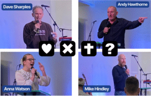 THE4POINTS Leaders Lunch at Hillsong Church in Liverpool – Dave Sharples, Andy Hawthorne, Anna Watson and Mike Hindley