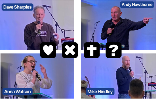 THE4POINTS Leaders Lunch at Hillsong Church in Liverpool – Dave Sharples, Andy Hawthorne, Anna Watson and Mike Hindley
