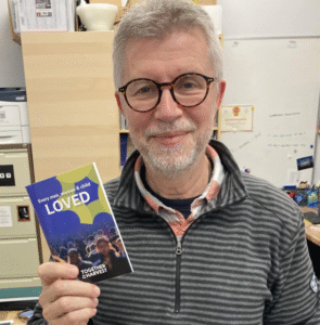 Nic Harding of Together for the Harvest with John's Gospels